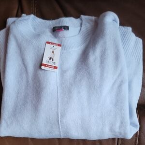 Women's Light Blue Sweater XL New